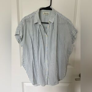 Madewell Oversized Striped Shirt